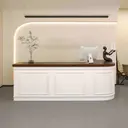 Wooden Boutique Counter – Cashier Desk thumbnail 1