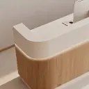 Minimalist Rounded Reception Desk – Maoters thumbnail 9