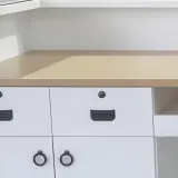 Simple Geometric Reception Desk for Workplace - Maoters thumbnail 15