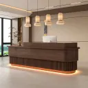 Minimalist Wabi Sabi Reception Counter thumbnail 2
