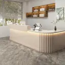 Rounded Corner Cashier Reception Desk thumbnail 3