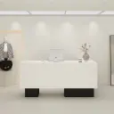 Simple Square L Shape Lobby Reception Desk - Maoters thumbnail 2
