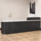 Hotel Reception Desk with Curved End - Maoters thumbnail 3