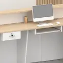 Single Curved L-Shaped Reception Desk - Maoters thumbnail 8