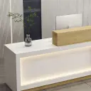 L-shaped High-end Reception Desk thumbnail 5