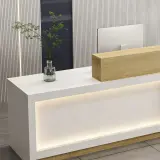 L-shaped High-end Reception Desk thumbnail 5