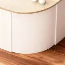 Minimalist Curved Corner Reception Desk thumbnail 7