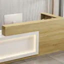 L-shaped High-end Reception Desk thumbnail 7