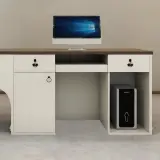 Curved Reception Desk with Sphere Base - Maoters thumbnail 9