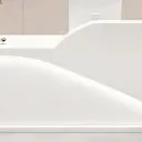 L-shaped Corner Cashier Reception Desk In The Shop thumbnail 11
