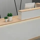 Modern Reception Desk For Retail Store Checkout & Cashier Station thumbnail 8