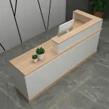 Modern Reception Desk For Retail Store Checkout & Cashier Station thumbnail 2
