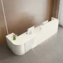 Luxury-featured Corner Reception Desk thumbnail 3