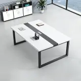 Simple Office Desk Negotiation Table - Maoters thumbnail 1