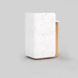 Minimal Curved Edge Commercial Reception Desk - Maoters thumbnail 1