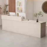 Minimal Step Reception Desk for Shops - Maoters thumbnail 1