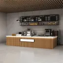 Modern Coffee Shop Reception Desk - Maoters thumbnail 3