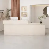 Minimal Step Reception Desk for Shops - Maoters thumbnail 2