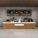Modern Coffee Shop Reception Desk - Maoters thumbnail 1