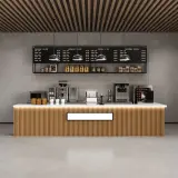Modern Coffee Shop Reception Desk - Maoters thumbnail 1