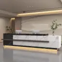 Sleek Upscale Office Reception Desk - Maoters thumbnail 2