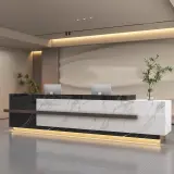 Sleek Upscale Office Reception Desk - Maoters thumbnail 2