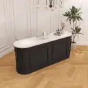 Retro Rounded-Edge Reception Desk - Maoters thumbnail 2