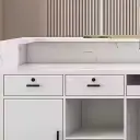 Elegant Linear Office Reception Desk - Maoters thumbnail 10