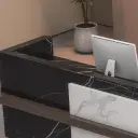 Sleek Upscale Office Reception Desk - Maoters thumbnail 9