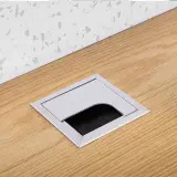 Minimal Curved Edge Commercial Reception Desk - Maoters thumbnail 11