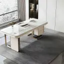 Light Luxury Stone Top Executive Desk - Maoters thumbnail 1