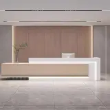 Extended Tier Office Service Reception Desk - Maoters thumbnail 1