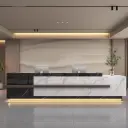 Sleek Upscale Office Reception Desk - Maoters thumbnail 1