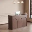 Vintage-Style Arched Decorative Reception Desk - Maoters thumbnail 1