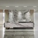 Elegant Contour Business Reception Desk - Maoters thumbnail 1