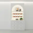Nail Polish Display Cabinet for Beauty Salon thumbnail 1