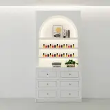 Nail Polish Display Cabinet for Beauty Salon thumbnail 1