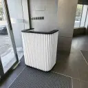 Compact Curved Reception Desk for Salons - Maoters thumbnail 1