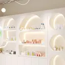 Elegant Cosmetic Showcase with LED Lighting thumbnail 13