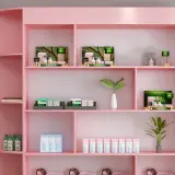 Cosmetic Storage Display Cabinet for Beauty Salon thumbnail 13