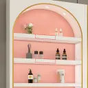 Arched Makeup Display Cabinet with Shelving Unit thumbnail 8
