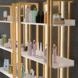Minimalist Lighted Display Shelf for Beauty Salon thumbnail 11