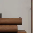 Stacked Timber Reception Desk for Boutiques - Maoters thumbnail 8