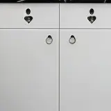 Modern Café Wood Reception Desk - Maoters thumbnail 9