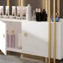 Minimalist Lighted Display Shelf for Beauty Salon thumbnail 13