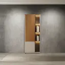 Combined File Cabinet with Open Shelves - Maoters thumbnail 1