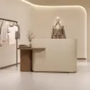 Curved Reception Desk for Clothing Shops - Maoters thumbnail 2