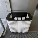 Compact Curved Reception Desk for Salons - Maoters thumbnail 3