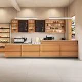 Wooden Counter for Coffee Shop - Maoters thumbnail 2
