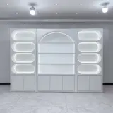 Beauty Clinic Skincare Showcase with Storage Shelves thumbnail 2